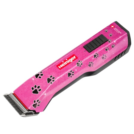 Машинка Heiniger Saphir Pink для стрижки животных, собак, кошек с 2-я аккумуляторами и лезвием #10 1