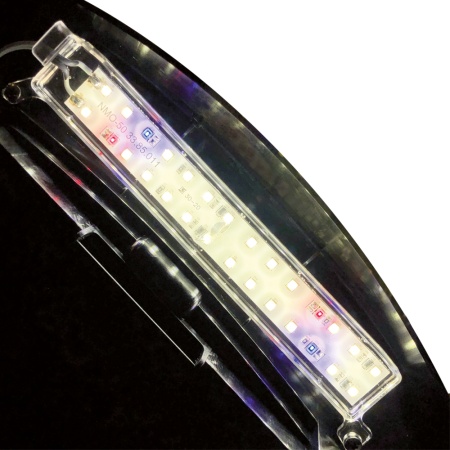 Аквариум Newa More NMO 50 Daylight LED 45 л с фильтром, нагревателем и освещением рассвет-закат, чер