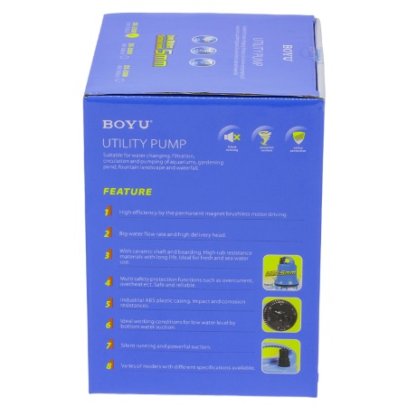 Помпа погружная для аквариума Boyu DS-2500 2500 л/час