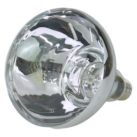 Лампа инфракрасная 175 Bт JK Lighting, E27 BR125, закаленное стекло, прозрачная, комплект 2 шт.