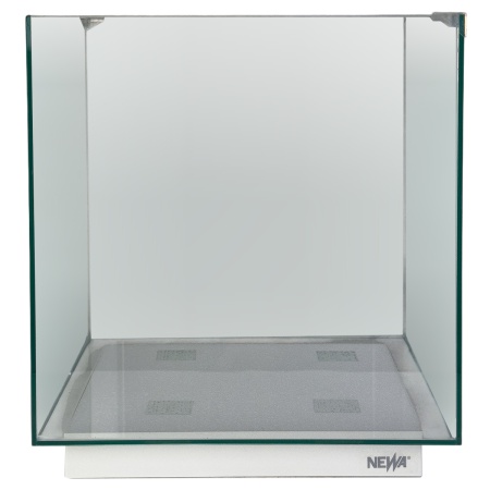 Аквариум Newa Ego LID, EL 50W, 45 л панорамный, LED освещение, белая стеклянная крышка​