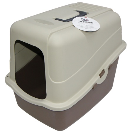 Туалет-домик для кошек Solitude Range 48х38х43 см, коричневый​