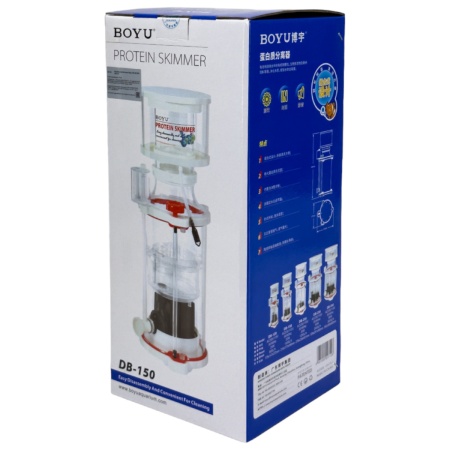 Скиммер протеиновый Boyu DB-150 23W 1000 л/ч для морского аквариума